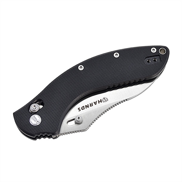 Harnds Beak CK3502BK-S 14C28N G10 Folding Knife