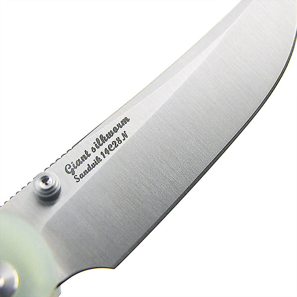 Harnds Giant Silkworm CK3501TC-S 14C28N G10 Folding Knife