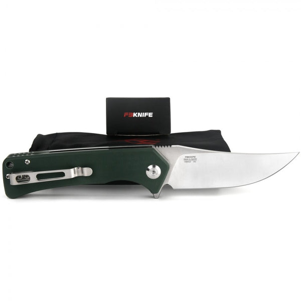 GANZO FIREBIRD FH923-GB Satin D2 Steel G10 Scales