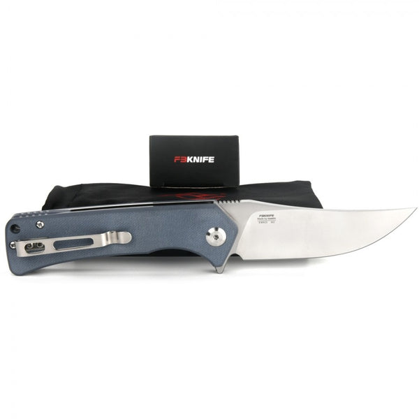 GANZO FIREBIRD FH923-GY Satin D2 Steel G10 Scales