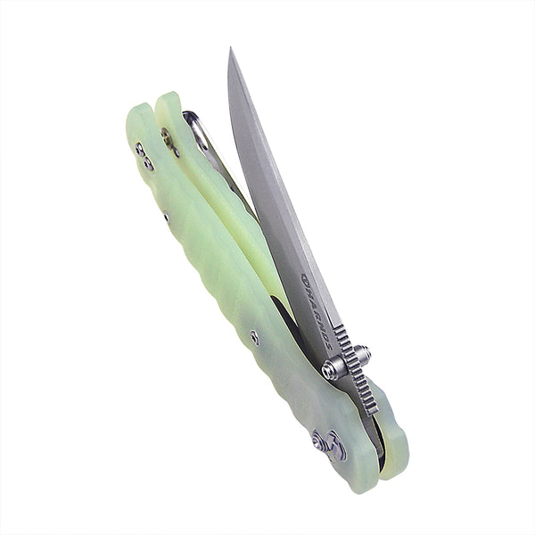 Harnds Giant Silkworm CK3501TC-S 14C28N G10 Folding Knife