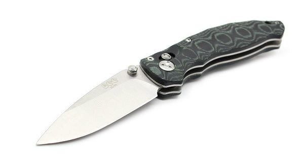 Enlan EL-04MCT Satin 8Cr13MoV Micarta Handle Folding Knife