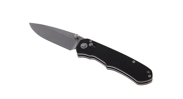 Enlan EL-02B Stonewashed 8Cr13MoV Black G10 Folding Knife