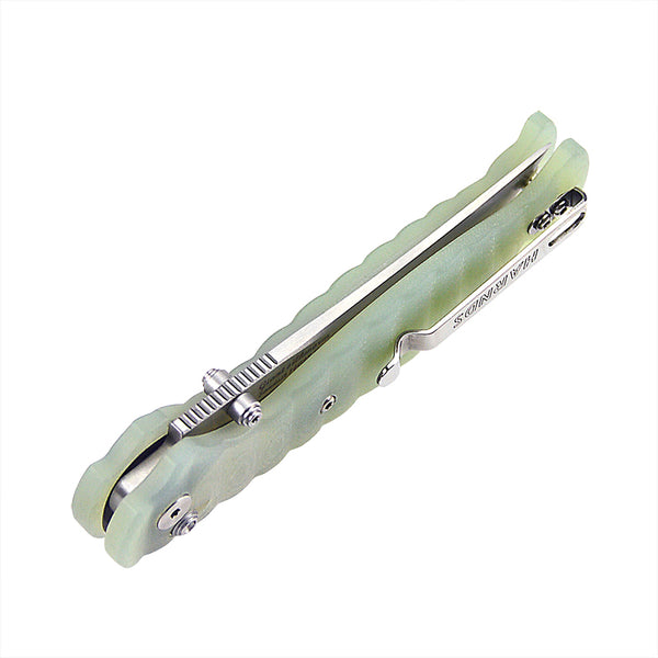 Harnds Giant Silkworm CK3501TC-S 14C28N G10 Folding Knife