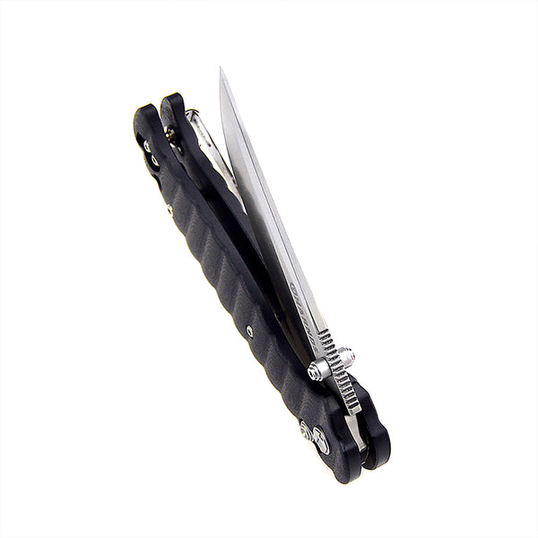 Harnds Giant Silkworm CK3501BK-S 14C28N G10 Folding Knife