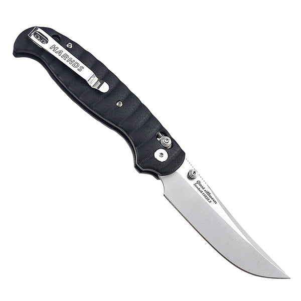 Harnds Giant Silkworm CK3501BK-S 14C28N G10 Folding Knife