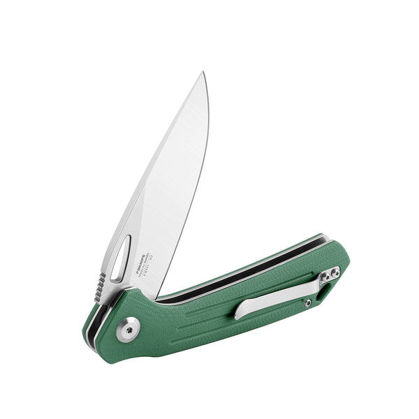 GANZO FIREBIRD FH921-GB Satin D2 Steel G10 Scales