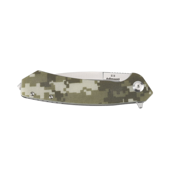 GANZO Adimanti Skimen-CA D2 Steel Camo G10
