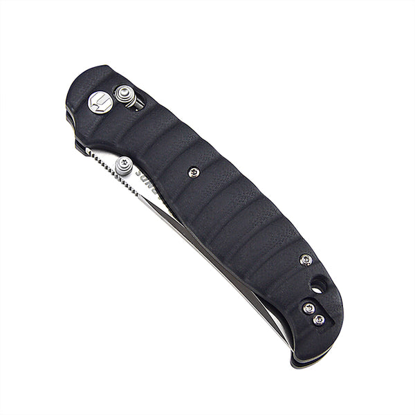 Harnds Giant Silkworm CK3501BK-S 14C28N G10 Folding Knife