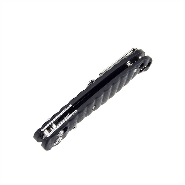 Harnds Giant Silkworm CK3501BK-S 14C28N G10 Folding Knife