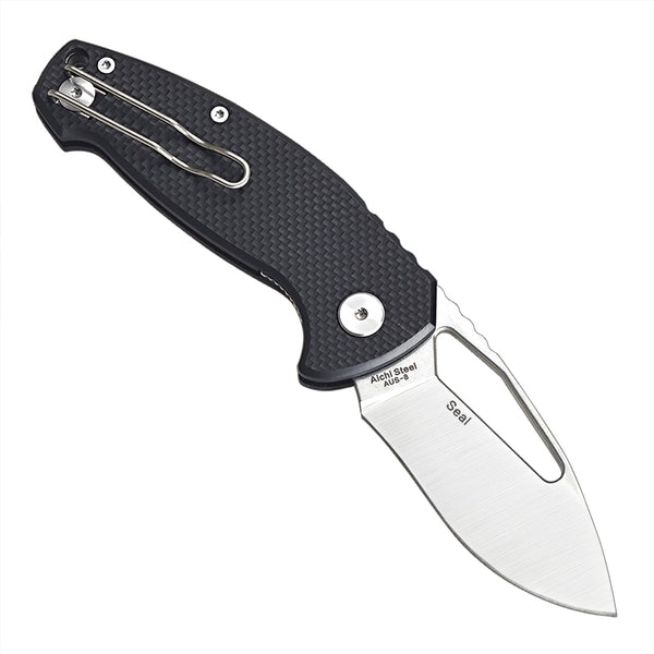 Harnds Seal CK6120BK-S AUS8 Steel G10 Scales
