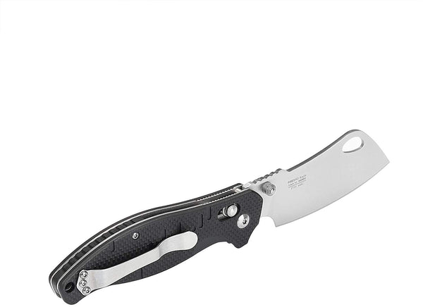GANZO FIREBIRD F7551-BK Satin 440C Black G10 Folding Knife