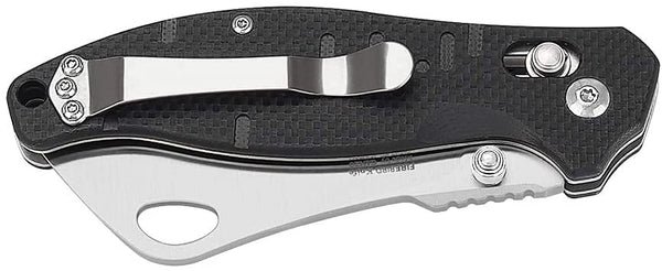 GANZO FIREBIRD F7551-BK Satin 440C Black G10 Folding Knife