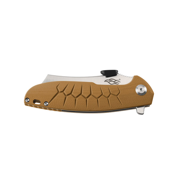GANZO FIREBIRD FH81-BR Satin D2 Steel G10 Scales