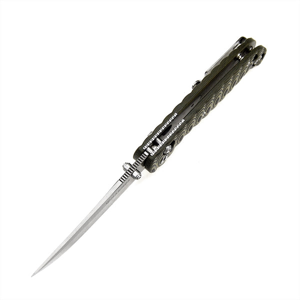 Harnds Giant Silkworm CK3501BY-S 14C28N G10 Folding Knife