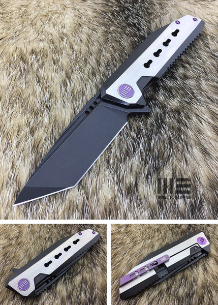 WE Knife 602A Tanto S35VN Titanium Frame Lock Flipper