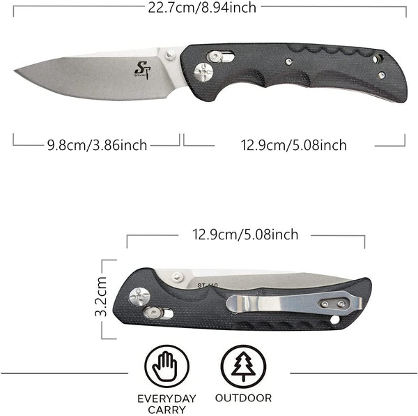Sitivien ST110 D2 Black Micarta