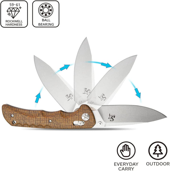 Sitivien ST110 D2 Brown Micarta