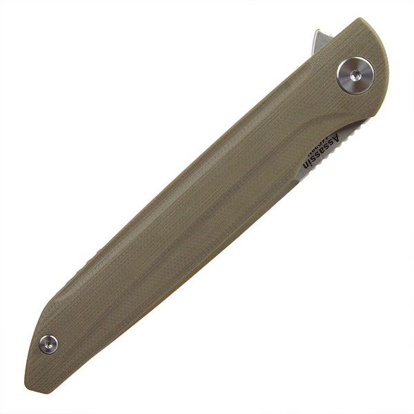 Harnds Assassin CK9171WS-S 14C28N G10 Liner Lock Ball Bearing Pivot Folding Knife