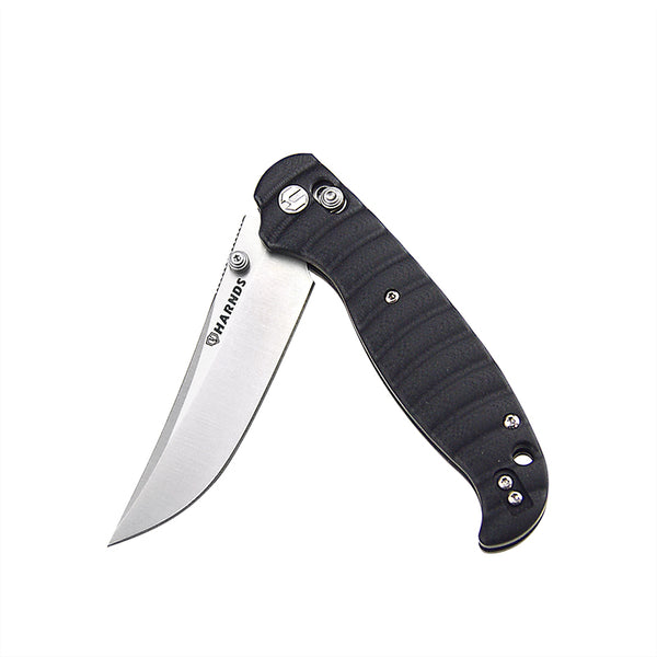 Harnds Giant Silkworm CK3501BK-S 14C28N G10 Folding Knife