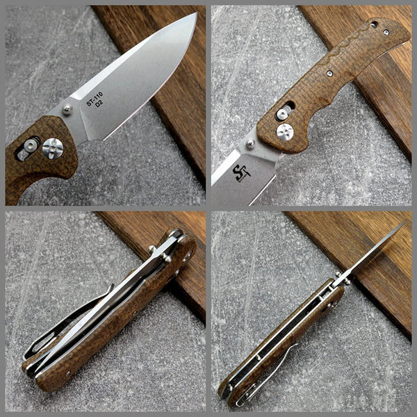 Sitivien ST110 D2 Brown Micarta