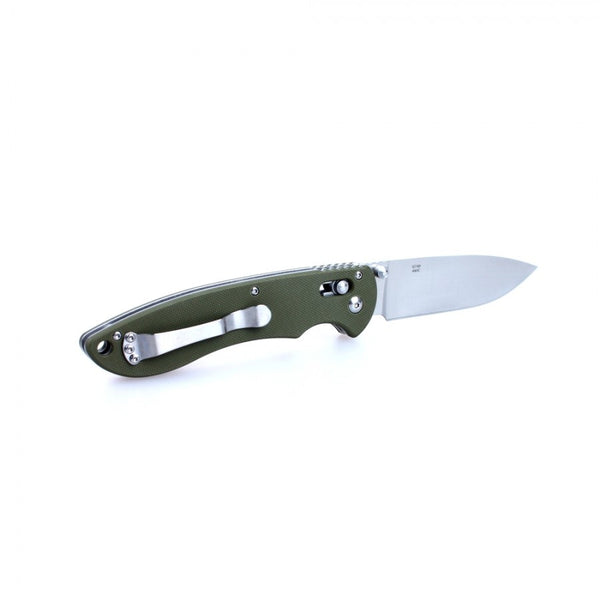 GANZO G740-GR 440C Blade Green G10 Folding Knife