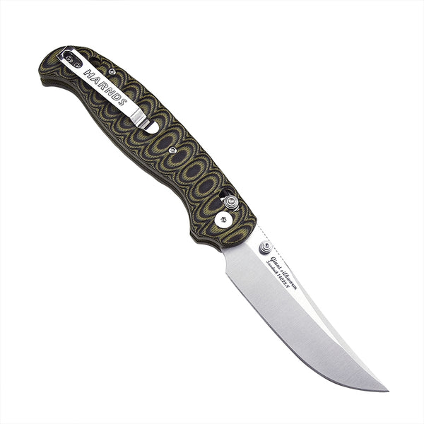 Harnds Giant Silkworm CK3501BY-S 14C28N G10 Folding Knife