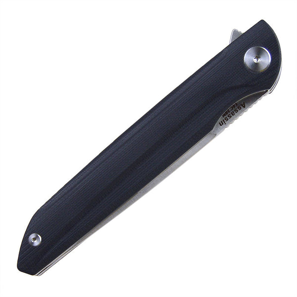Harnds Assassin CK9171BK-S 14C28N G10 Liner Lock Ball Bearing Pivot Folding Knife
