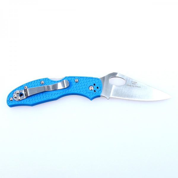 Ganzo Firebird F759M-BL 440C Blade Blue Fiber Glass Handle