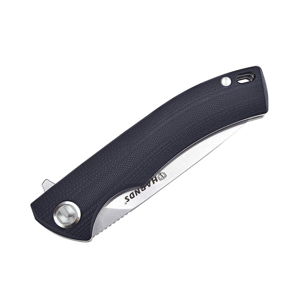 Harnds Talisman CK9168 14C28N Steel G10 Liner Lock Ball Bearing Pivot Folding Knife