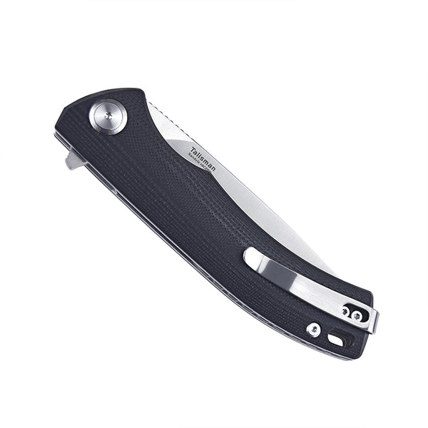 Harnds Talisman CK9168 14C28N Steel G10 Liner Lock Ball Bearing Pivot Folding Knife