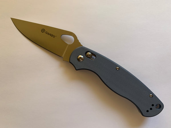 GANZO FIREBIRD G729-GY 440C Steel G10 Scales