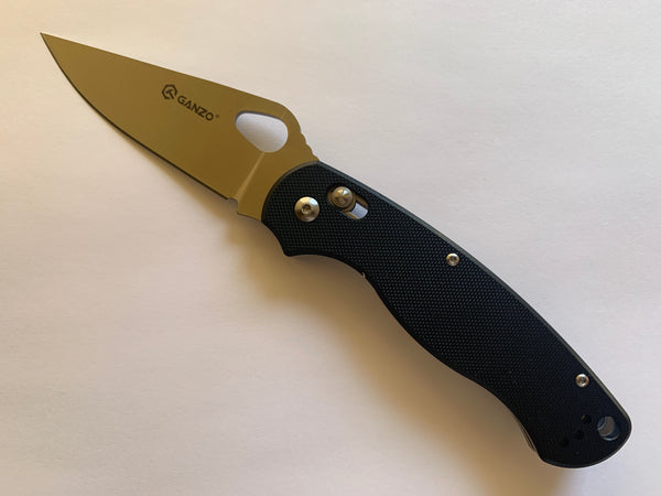 GANZO FIREBIRD G729-BK 440C Steel G10 Scales