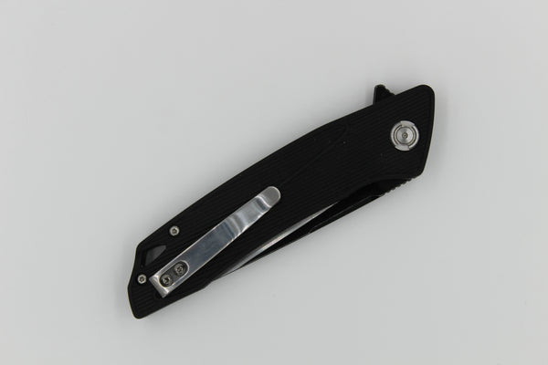 Bestech Spike 09A-2 12C27 Blade Black Handle Bearing Pivot