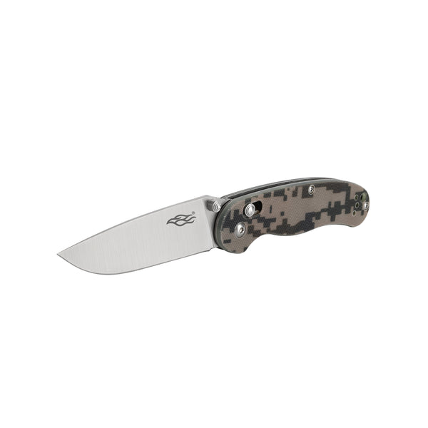 GANZO FIREBIRD FB727S-CA Satin 440C Steel G10 Scales