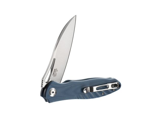 GANZO FIREBIRD FH71-GY Satin D2 Steel G10 Scales