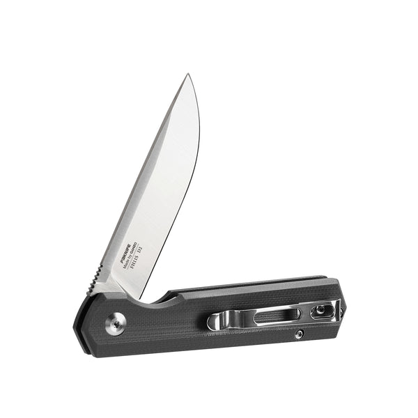 GANZO FIREBIRD FH11S-BK Satin D2 Steel G10 Scales