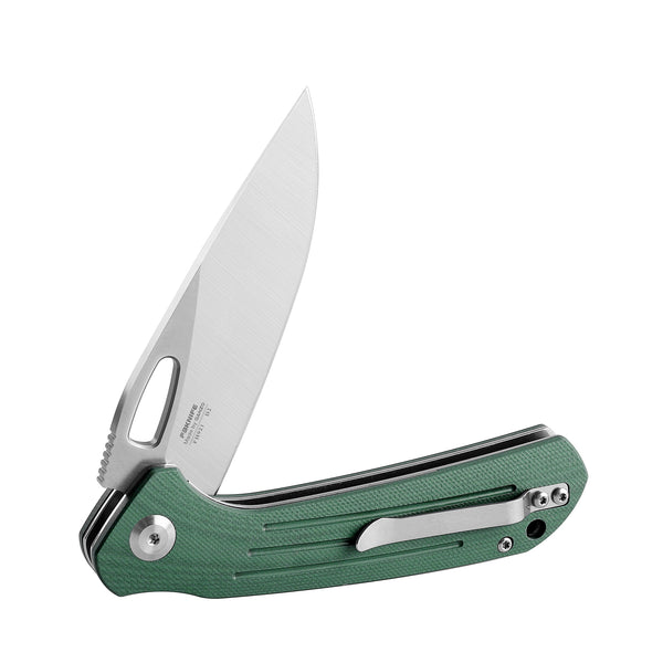 GANZO FIREBIRD FH921-GB Satin D2 Steel G10 Scales (2021 Version)