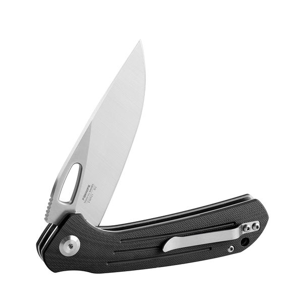 GANZO FIREBIRD FH921-BK Satin D2 Steel G10 Scales (2021 Version)
