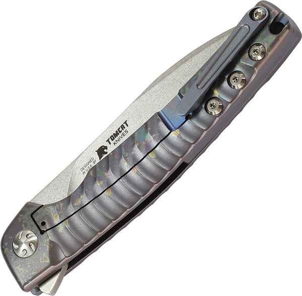 Kizer Cutlery KI3457TI2 Splinter S35VN Blade Titanium Handle