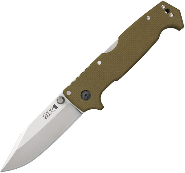 Cold Steel SR1 62L CPM-S35VN Blade G10 Scales Folding Knife