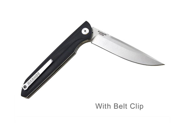 Harnds Assassin CK9171BK-S 14C28N G10 Liner Lock Ball Bearing Pivot Folding Knife