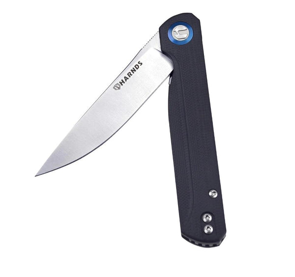 Harnds Wind CK9200BK-S 14C28N G10 Liner Lock Ball Bearing Pivot Folding Knife