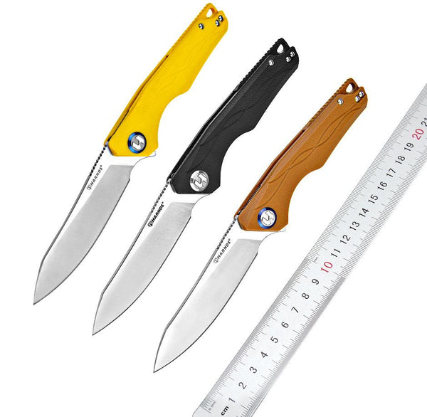 Harnds Harvest CK9179BK-S 14C28N G10 Ball Bearing Pivot Folding Knife
