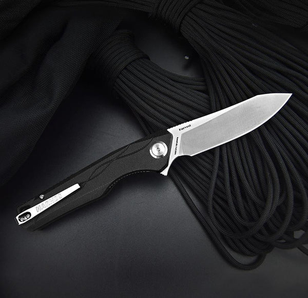 Harnds Harvest CK9179BK-S 14C28N G10 Ball Bearing Pivot Folding Knife