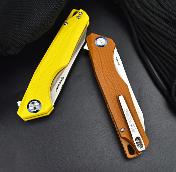 Harnds Harvest CK9179BN-S 14C28N G10 Ball Bearing Pivot Folding Knife