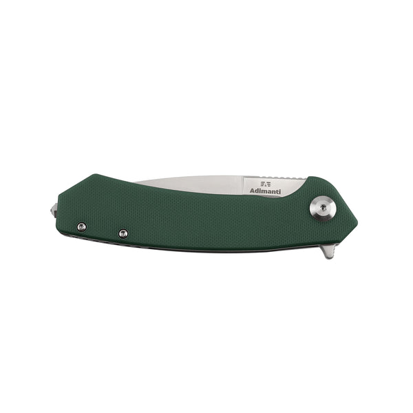GANZO Adimanti Skimen-GB D2 Steel Green G10